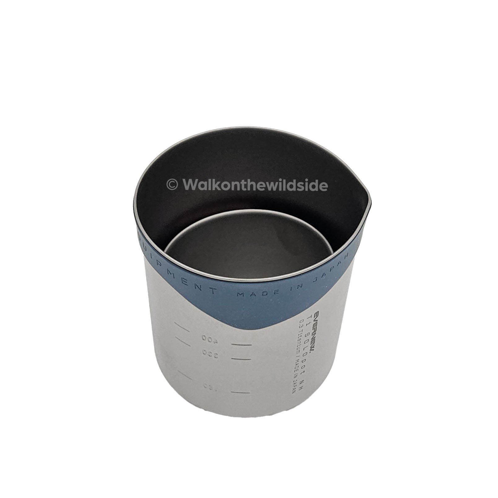 Evernew Solo Pot NH mit Demitasse 220 FH darin